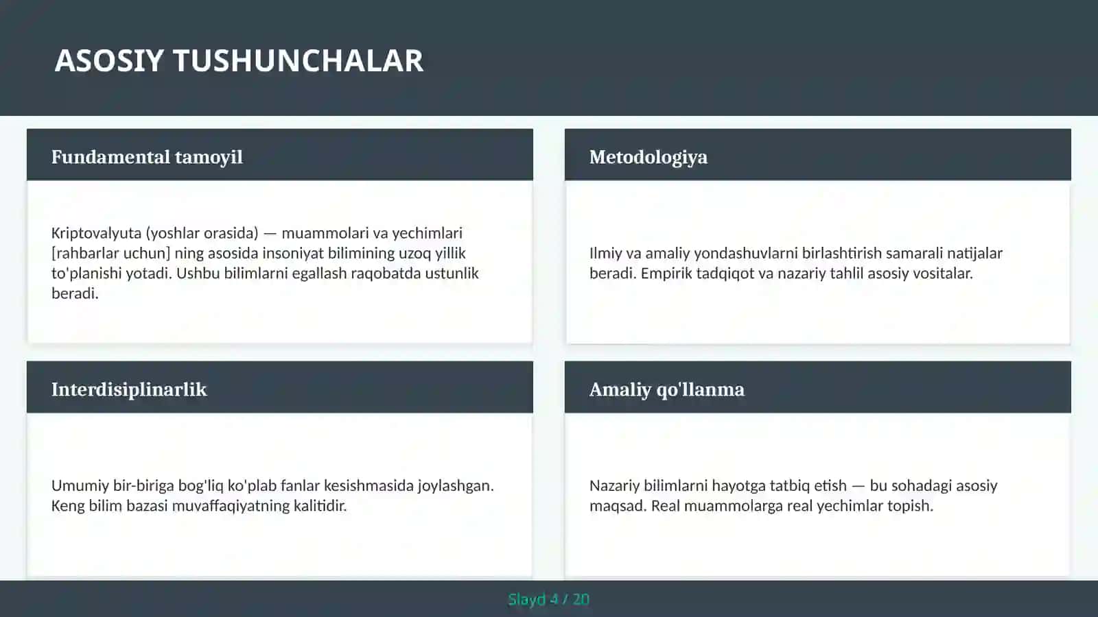 KRIPTOVALYUTA (YOSHLAR ORASIDA) — MUAMMOLARI VA YECHIMLARI [RAHBARLAR UCHUN] 4