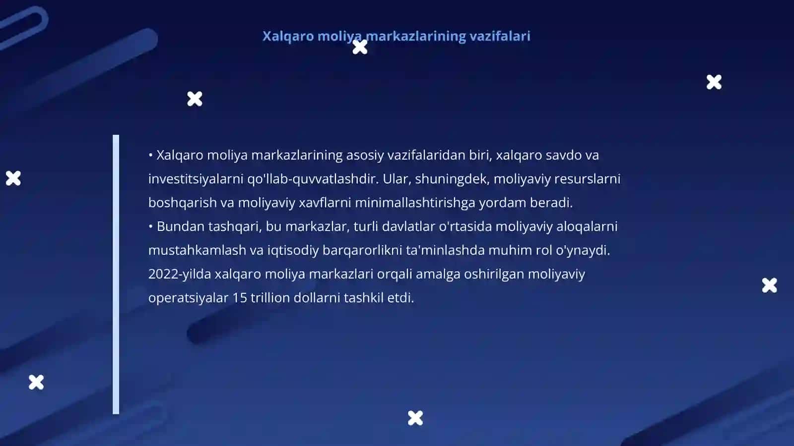 Xalqaro moliya markazlari 4
