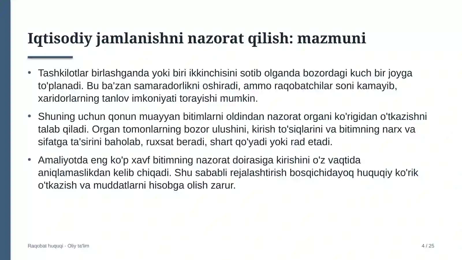energetikada iqtisodiy jamlanishni nazorat qilish 9517 4