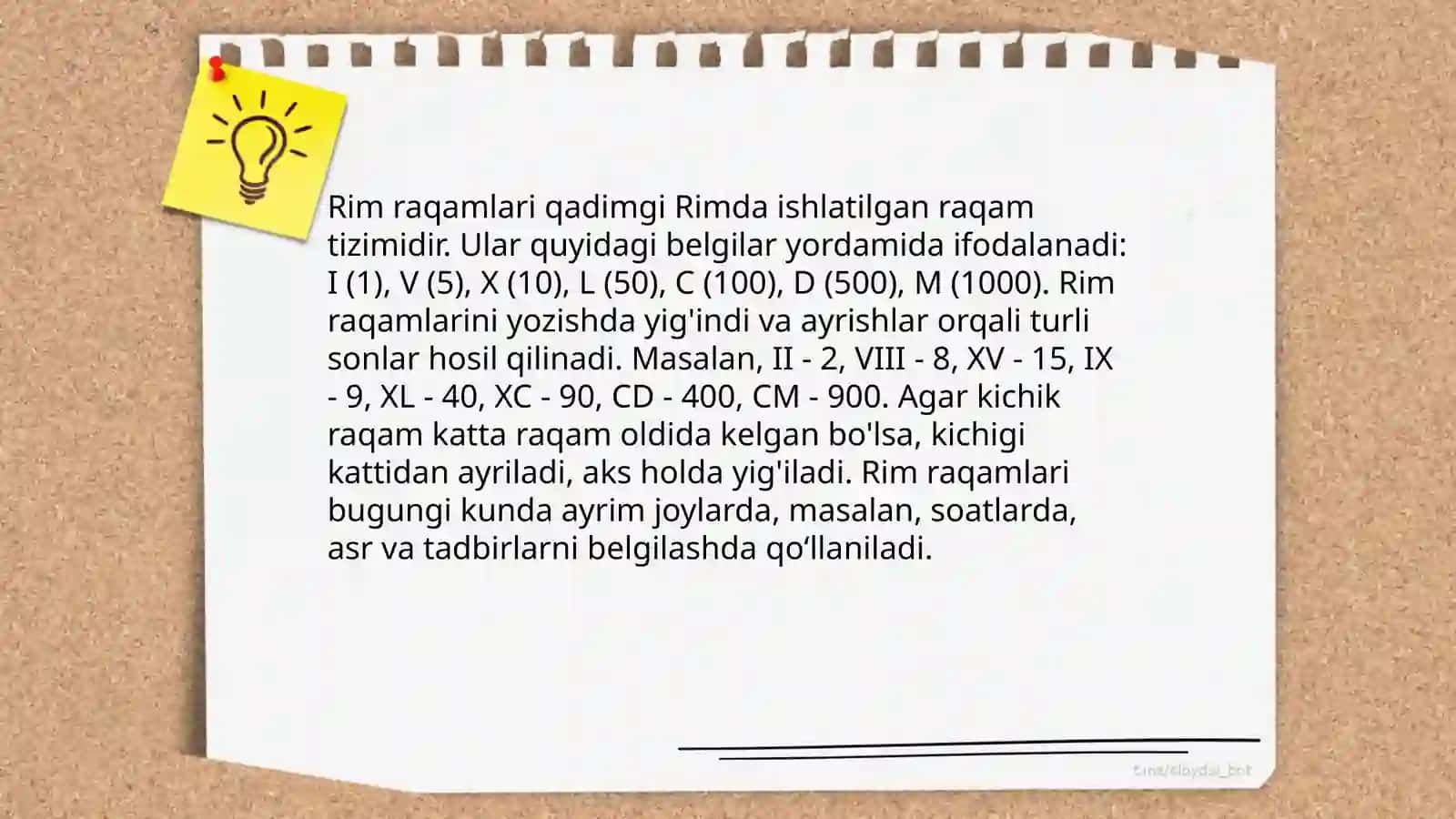 Rim sonlari 4