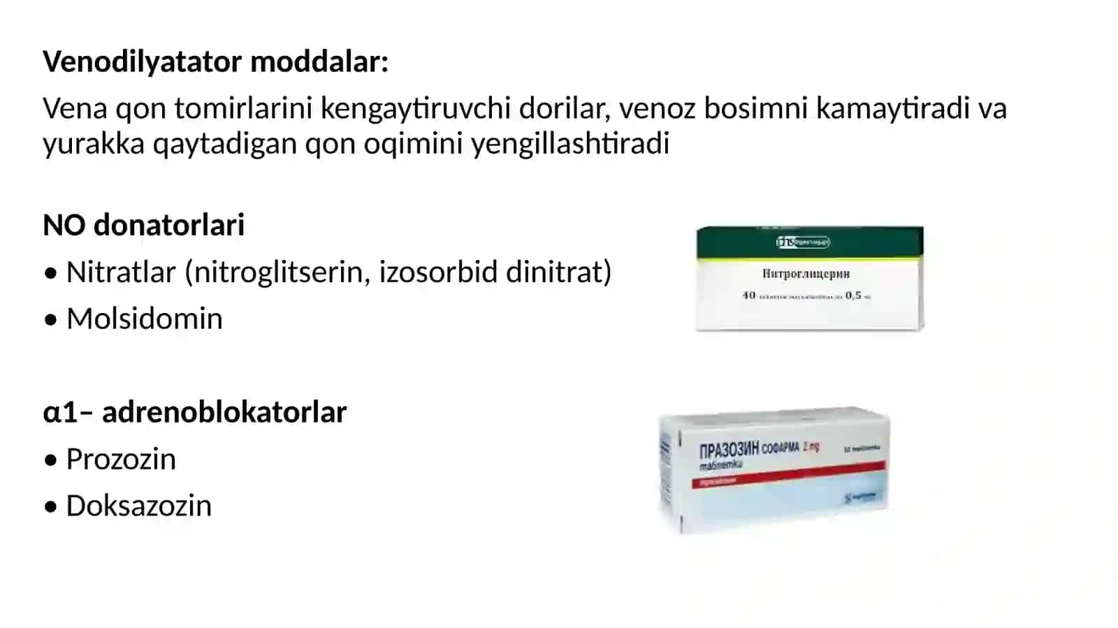 Davolash fakulteti 314-B guruhi talabasi Ergashev Maxsudning ‘’Angioprotektorlar, venotrop vositalar. Aterosklerozga qarshi vositalar’’ mavzusi 4