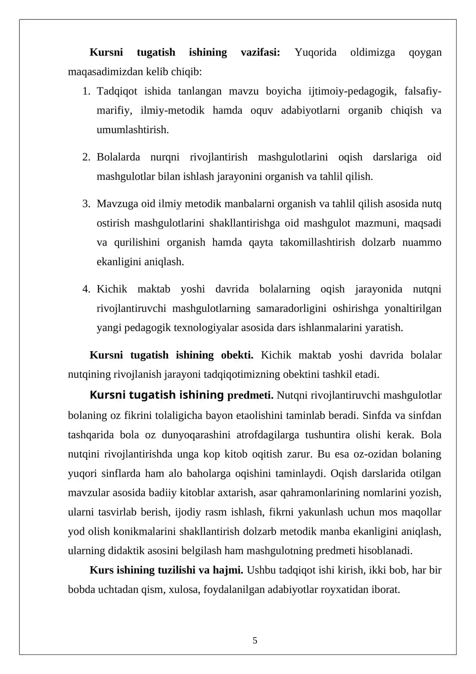"Kichik maktab yoshi davrida bolada nutqning rivojlanshi" 4