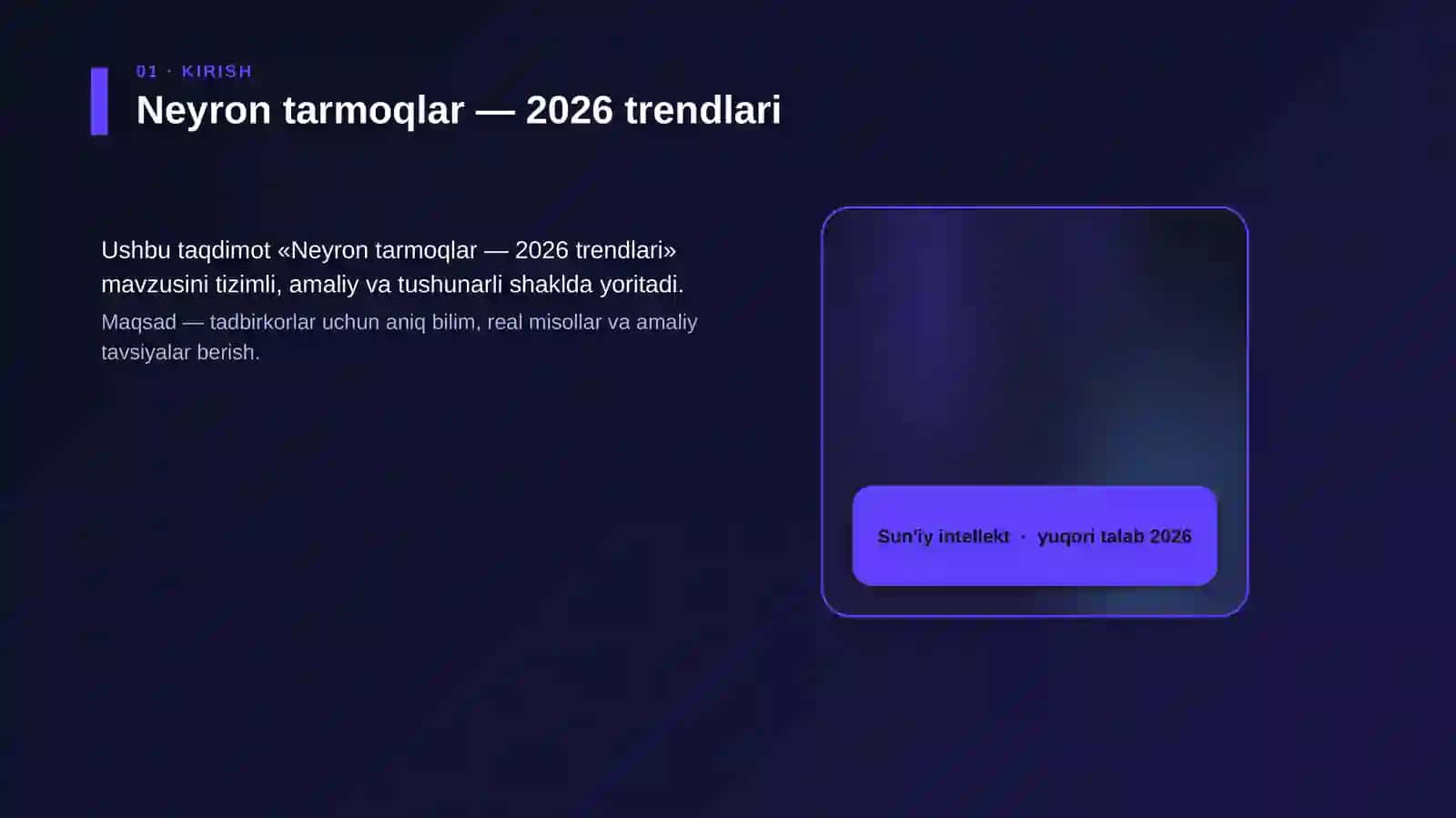 Neyron tarmoqlar — 2026 trendlari 4