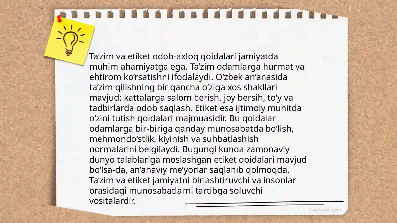 Ta’zim Tushunchasi va uning Madaniyati Kelib Chiqishi 4