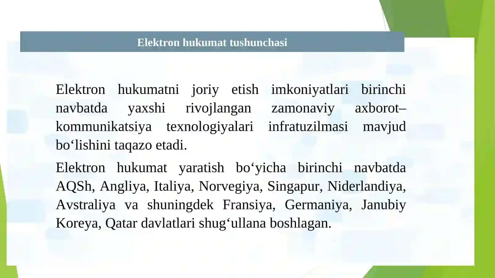 Elektronhukumat tushunchasi va vazifalari 4