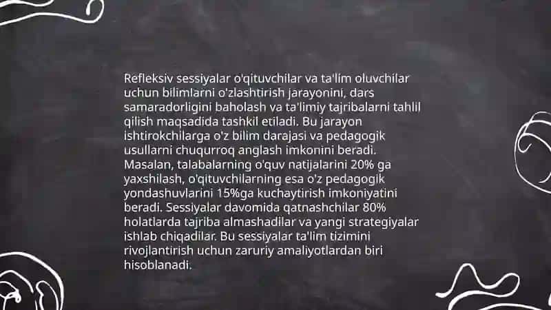 Refleksiv sessiyalar va faol tinglash texnologiyalari 4