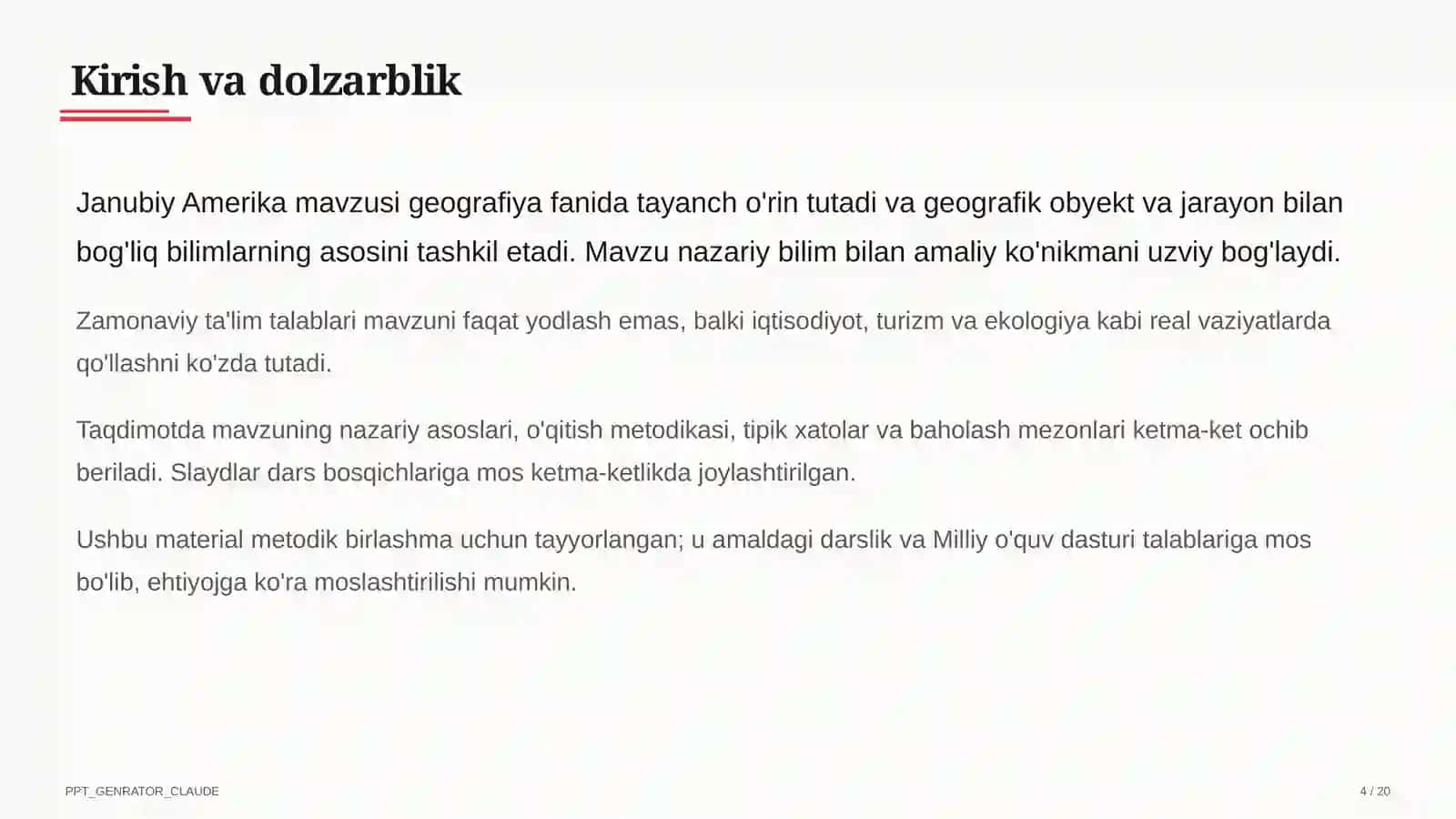 Janubiy Amerika (7-sinf) 4