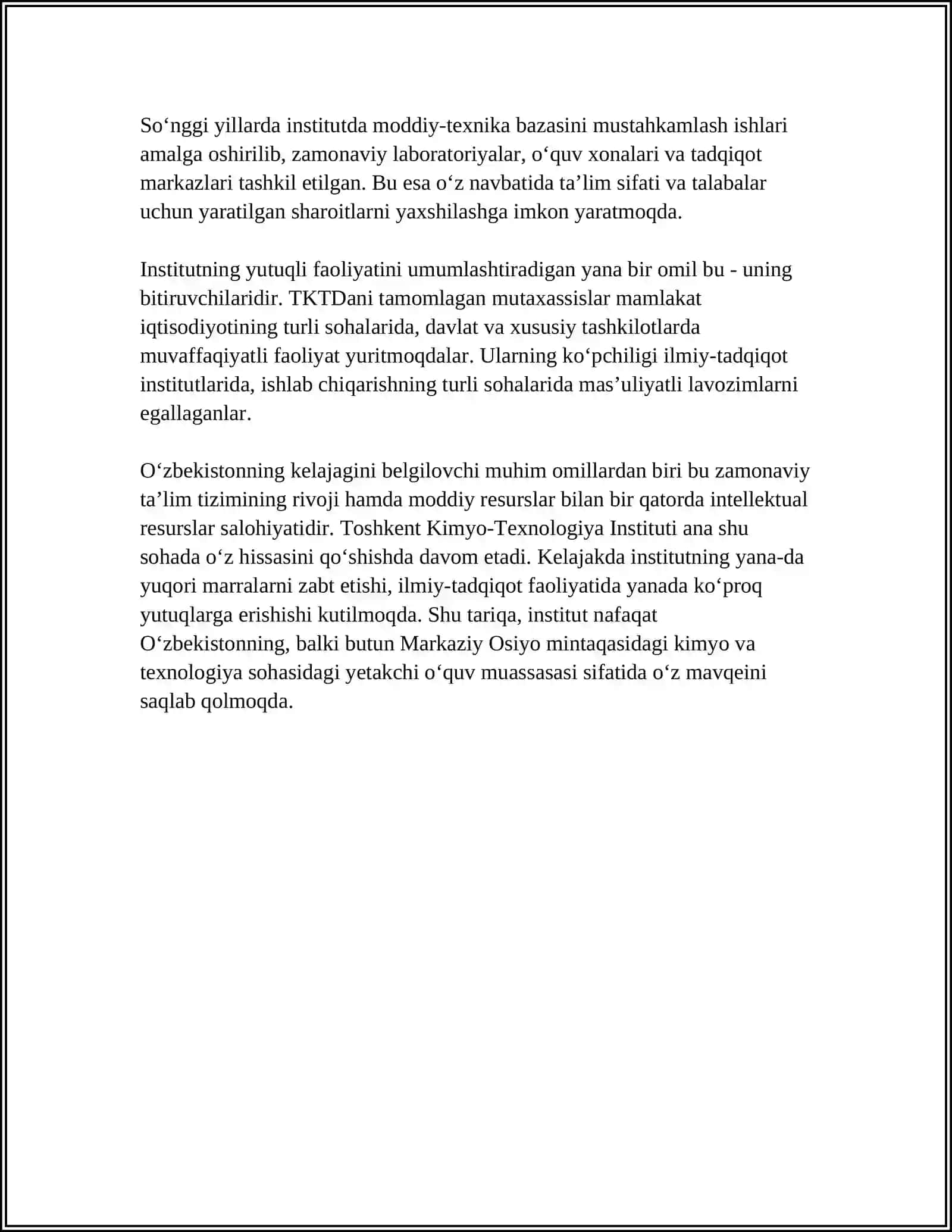 HOSIL BOLISH ENTALPIYSI NOLDAN KATTA, NOLDAN KICHIK VA NOLGA TENG BOLGAN HOLATLARDA BIRIKMALARNI XUSUSIYATLARI 4