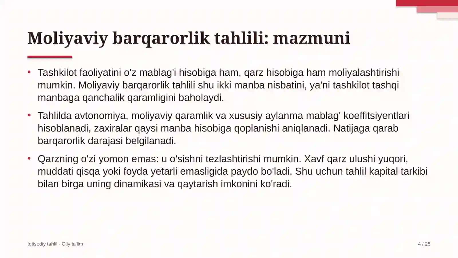 axborot texnologiyalari sohasida moliyaviy barqarorlik tahlili 4689 4