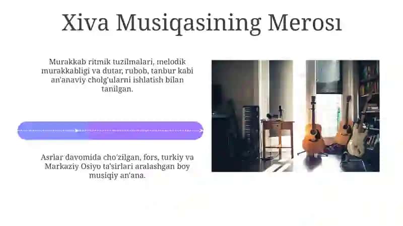 Xiva Xonligi Musiqa Asboblari 4