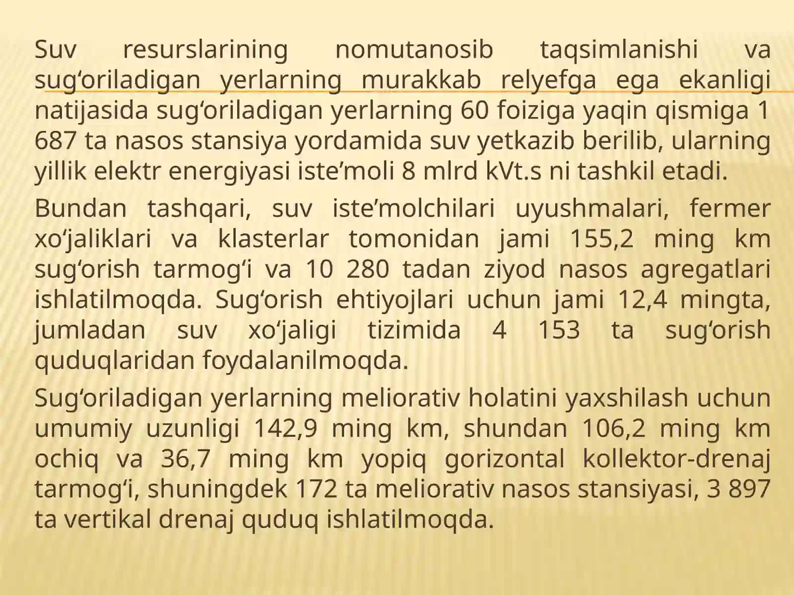 O’zbekiston Respublikasida suv xo’jaligini boshqarishning tashkiliy tuzilmasi va institutsional o’zgarishlar 4