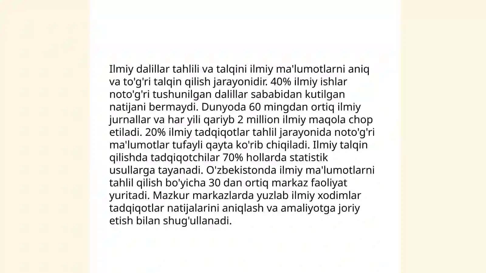 Ilmiy matnda dalillar keltirish usullari 4