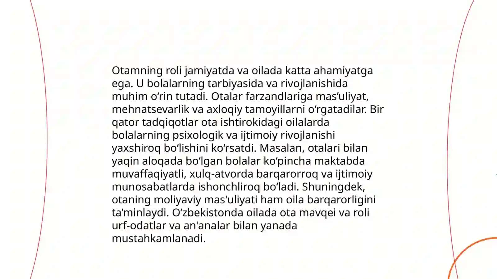 Oilaning ahamiyati 4