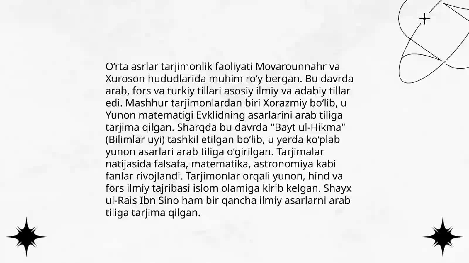 Tarixiy tarjimonlik nazariyalari 4