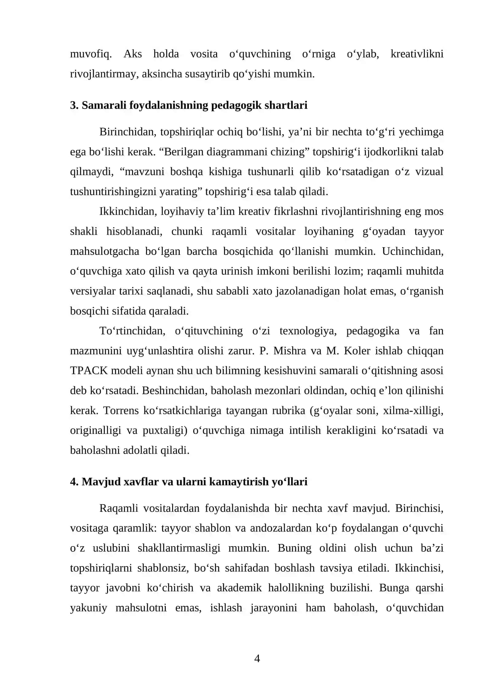 KREATIV FIKRLASHNI RIVOJLANTIRISH 4