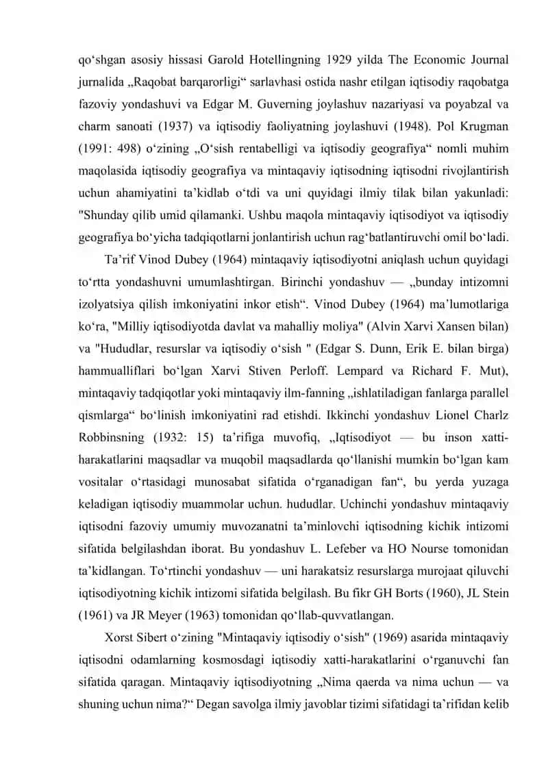DAVLATNING MINTAQAVIY IQTISODIY SIYOSATI VA HUDUDIY RIVOJLANTIRISH ISTIQBOLLARI 4