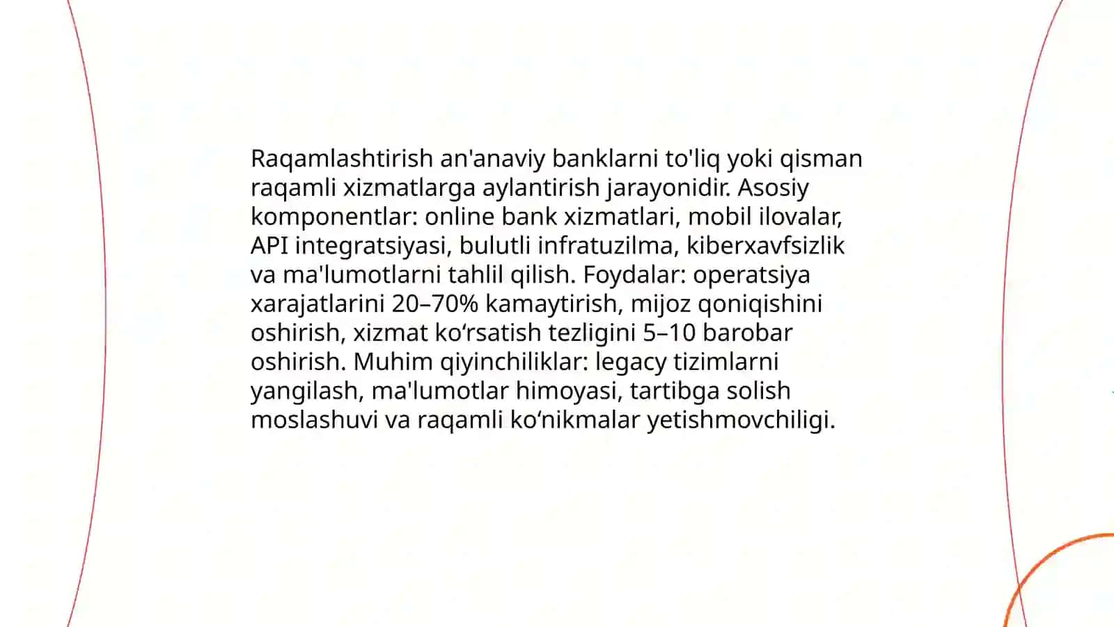 Raqamli banklar va bank tizimi evolyutsiyasi 4