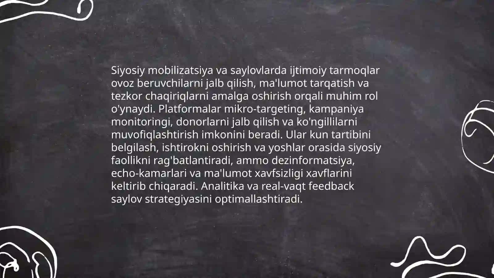 Ijtimoiy tarmoqlarning jamiyatga funksional bogʻliqligi 4