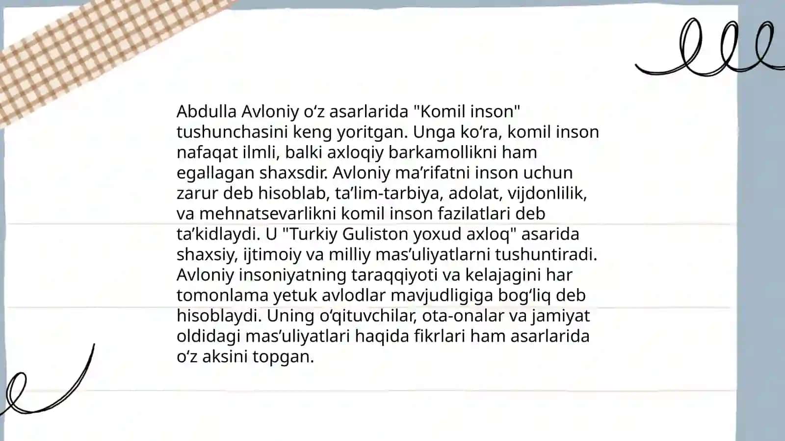 Abdulla Avloniyifning maʼrifatparvarlik qarashlari 4