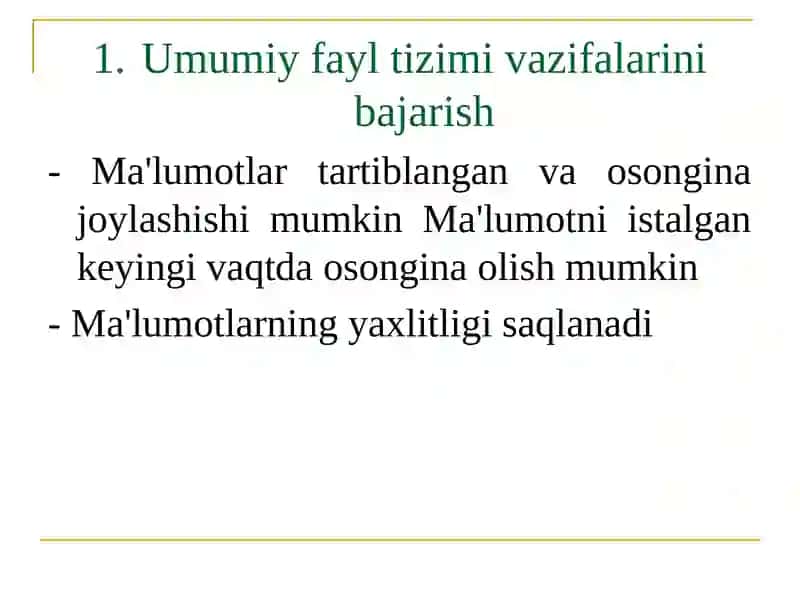Linux fayl tizimi 4