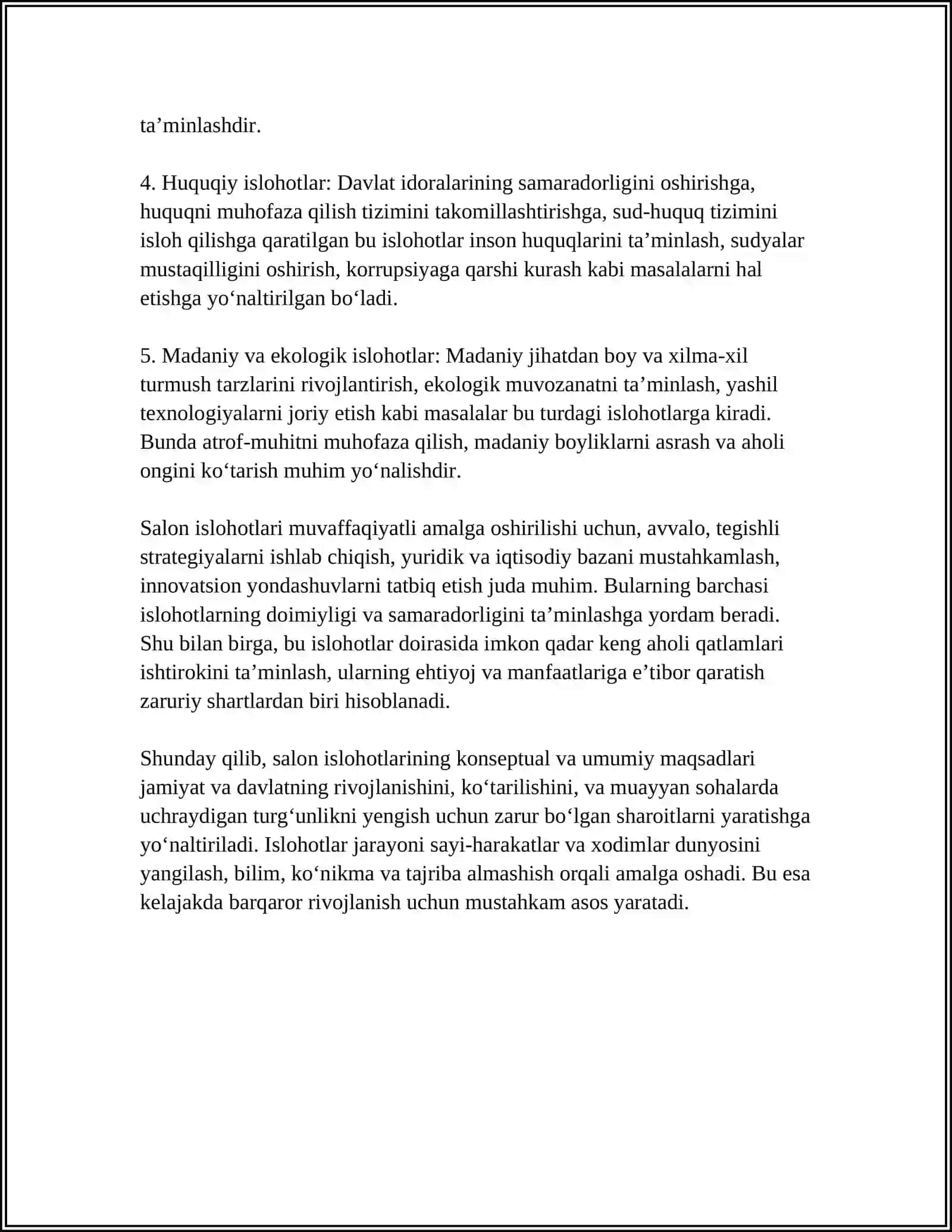 SALON ISLOHOTLARI VA UNING AHAMIYATI 4