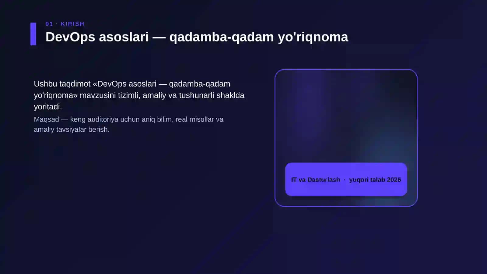 DevOps asoslari — qadamba-qadam yo'riqnoma 4