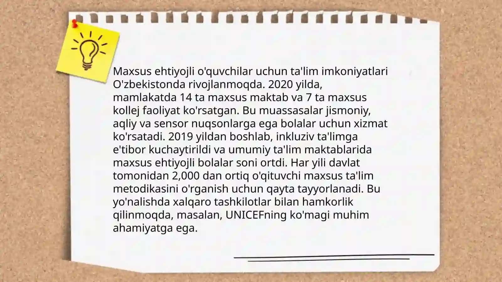 Inklyuziv ta'limga boʻlgan ehtiyojlar va uning sabablari 4