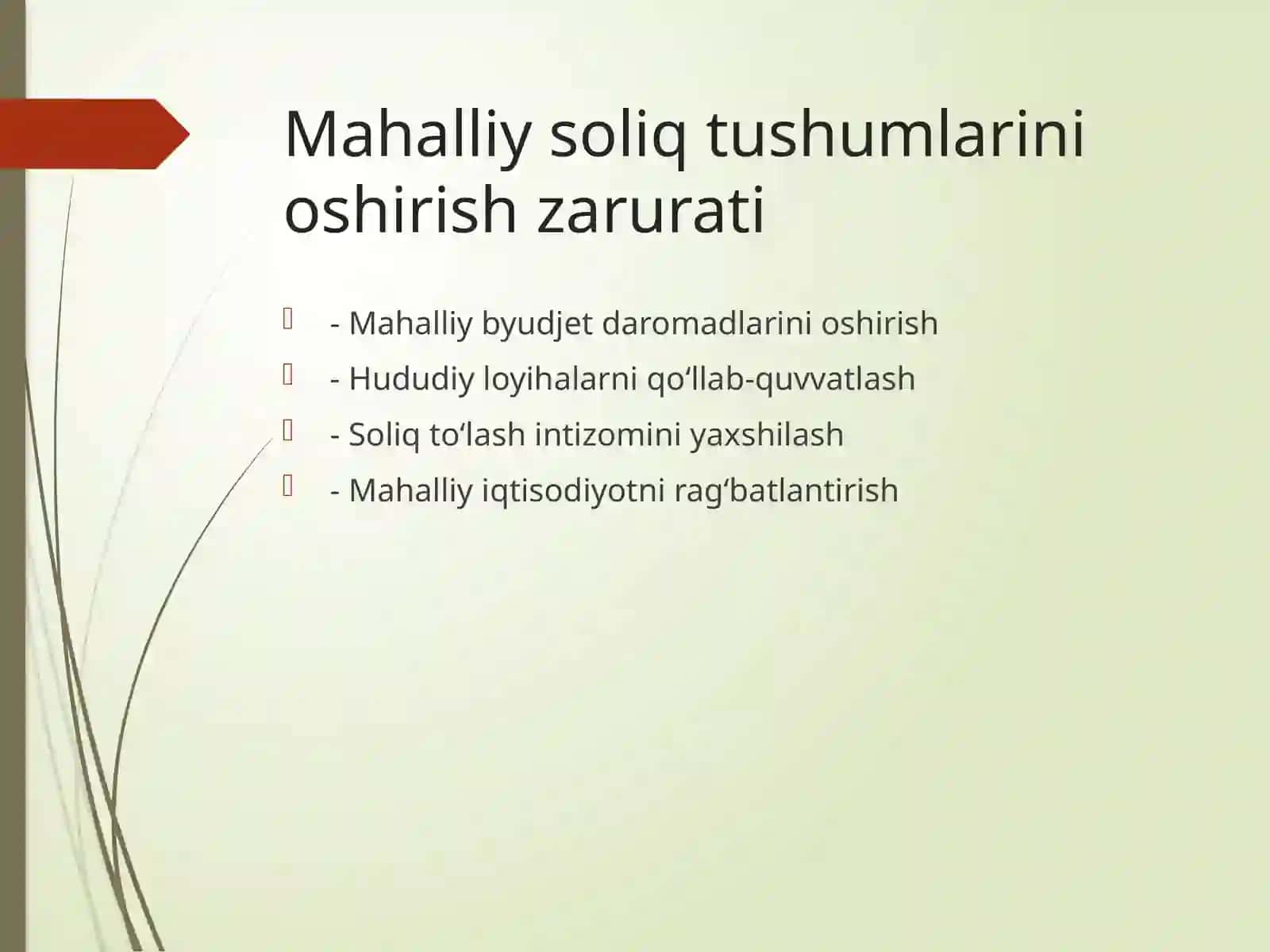 Mahalliy soliqtushumlarinibazasinioshirishbo‘yichatakliflar 4