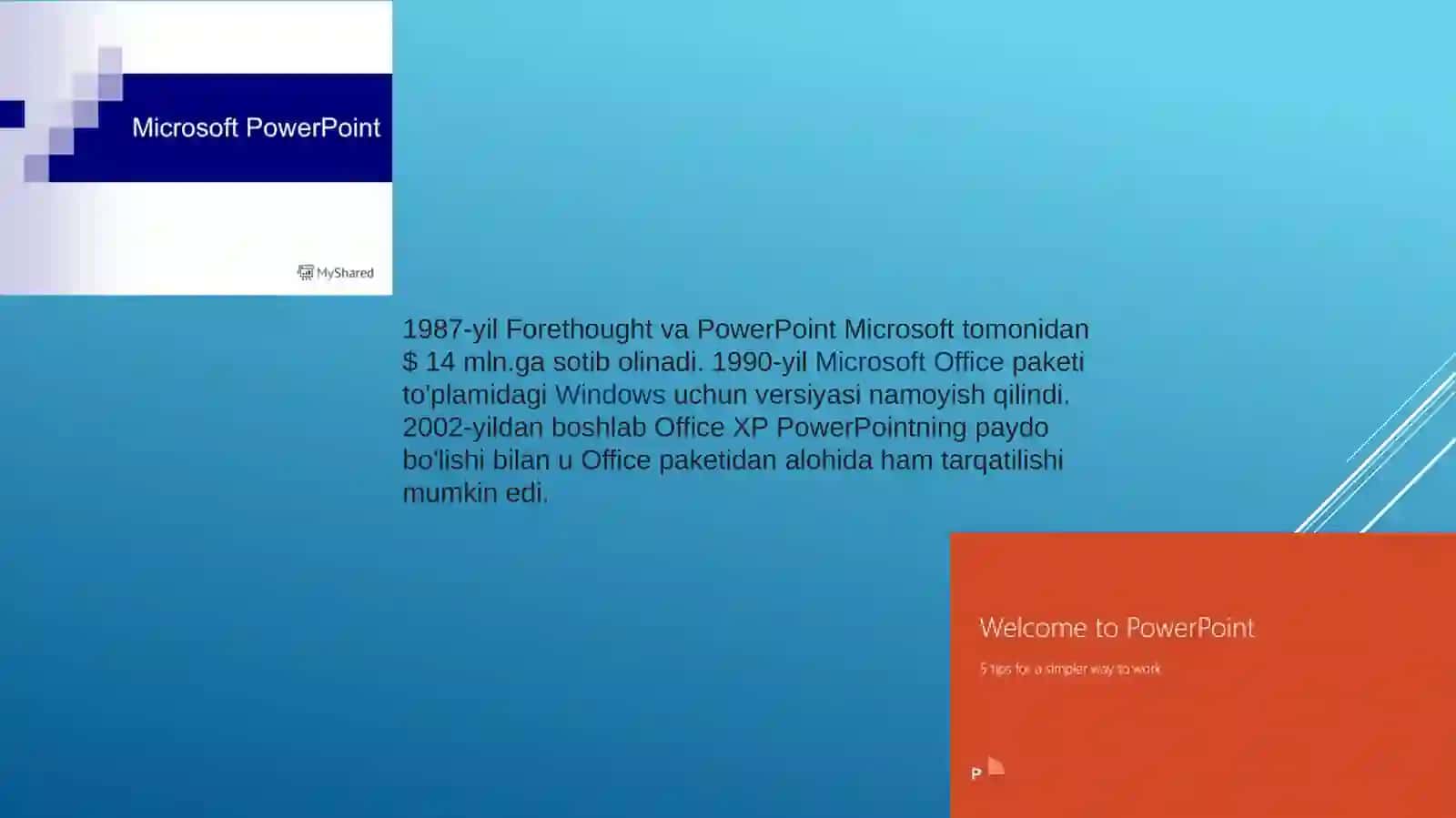 MS Power pointdasturi 4