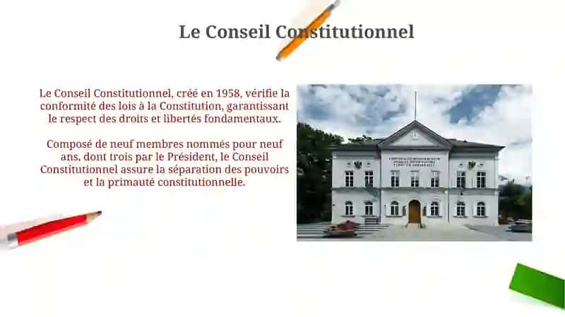 Les institutions de la Vème Republique 4