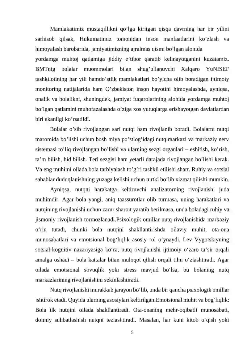 Nutq rivojlanishida psixologik omillarning ahamiyati 4