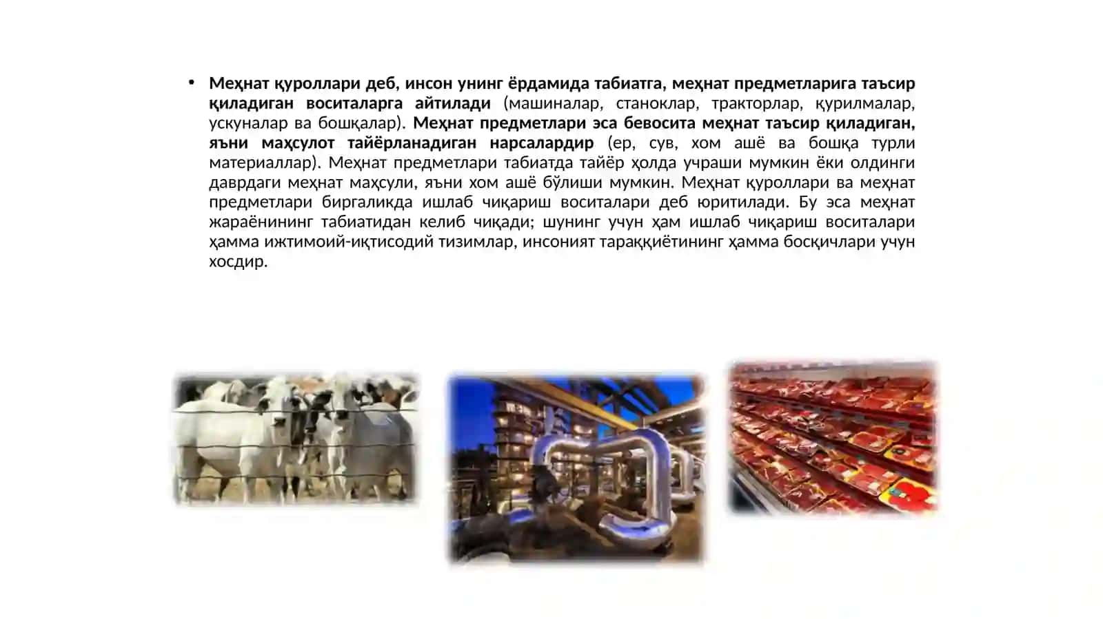 Меҳнат предметлари 4