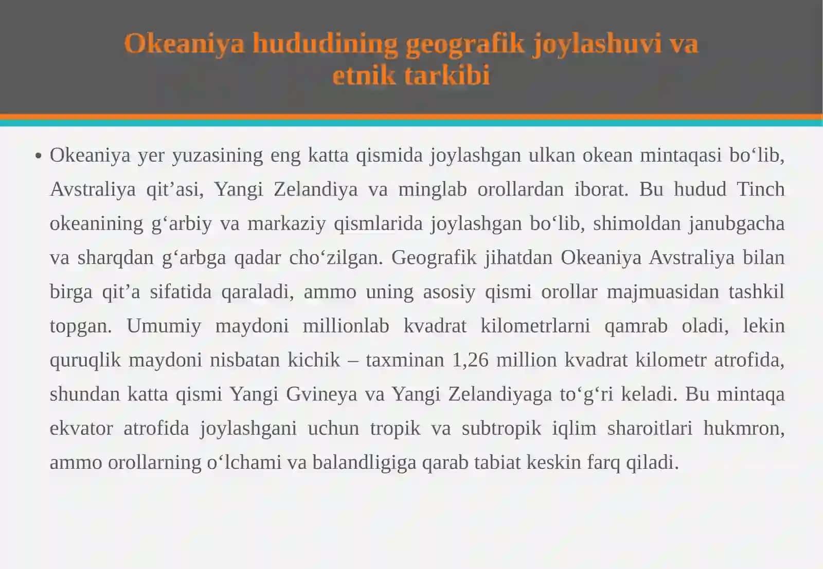 Okeaniyaxalqlar ixtirochisi va madaniyati 4