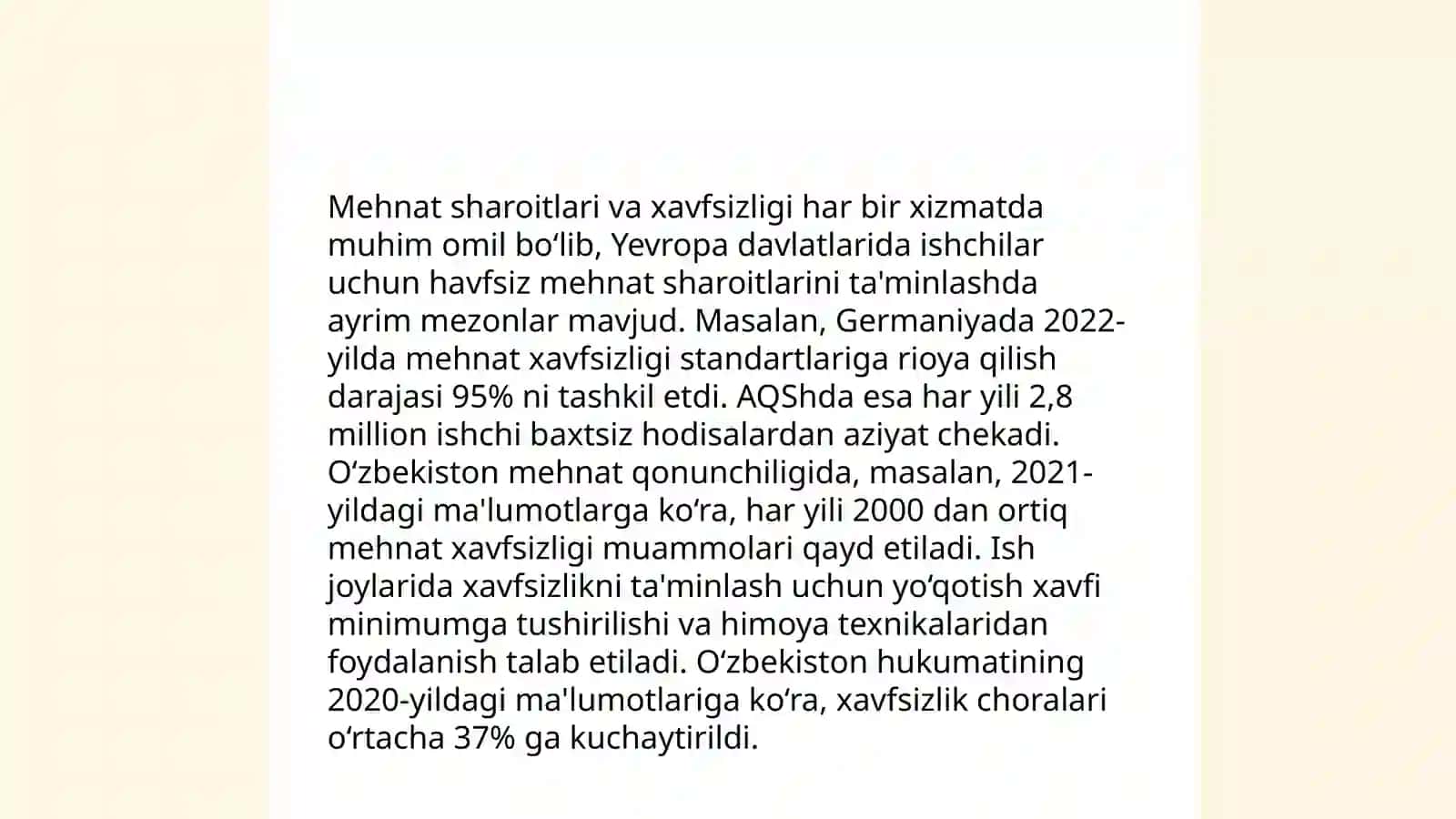Ozodlikdan mahrum etishga hukm qilingan shaxslar mehnati 4