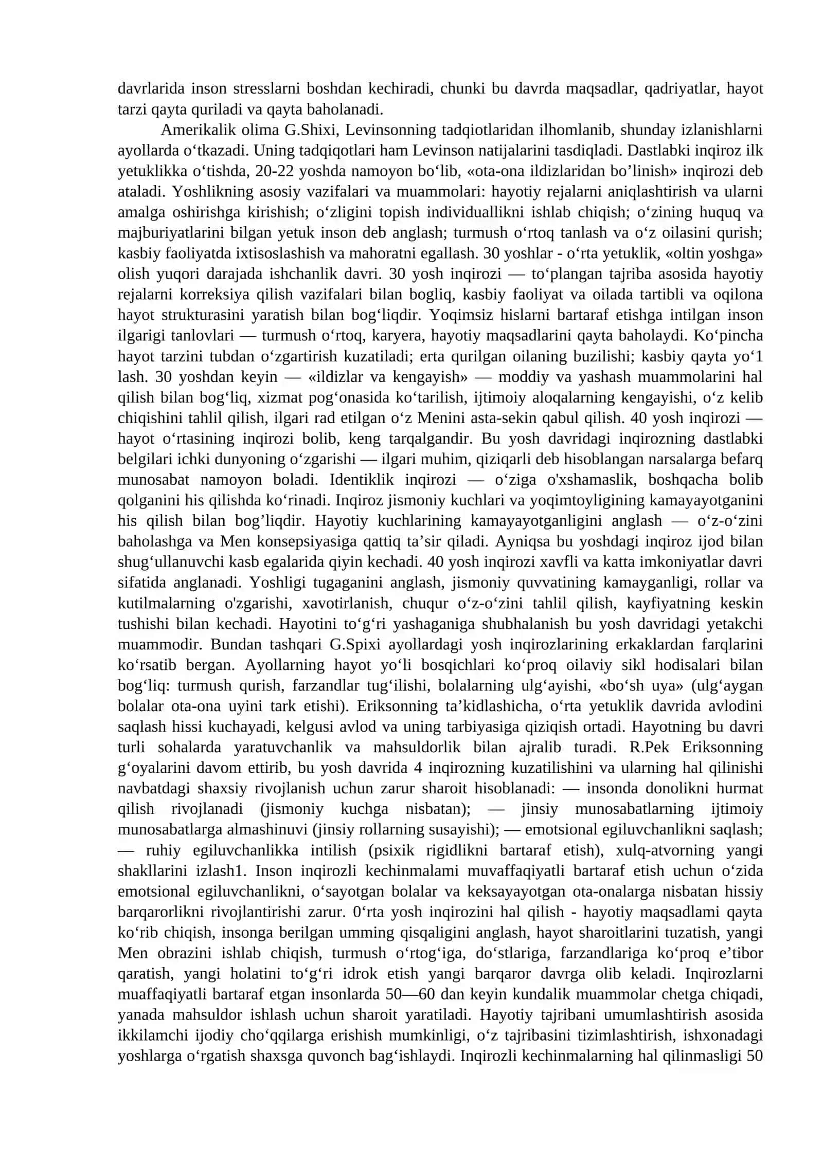 Yetuklik va keksalik davrining psixologik xususiyatlari 4