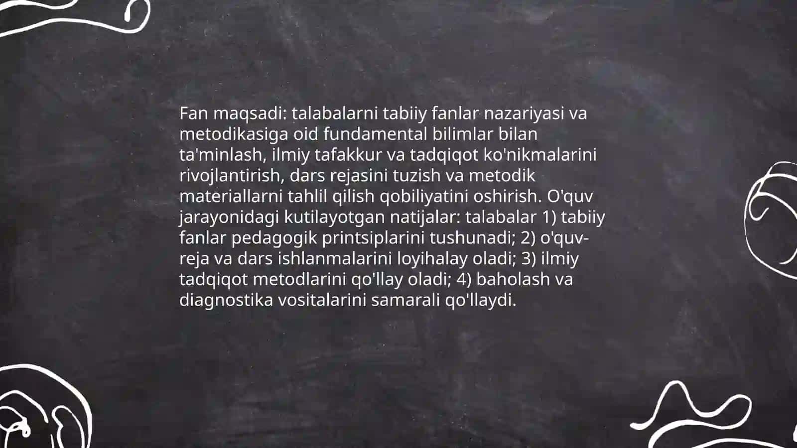 Tabiiy fanlar nazariyasi va metodikasi 4