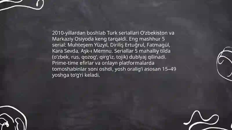 Türk Dizilerinin Kültürel ve Ekonomik etkisi (sunum) 4