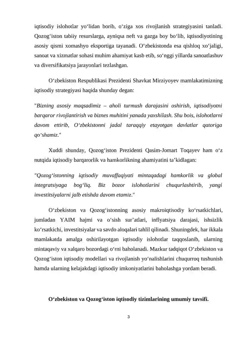 Toshkent Davlat Iqtisodiyot Universiteti Mustaqil Ish 4