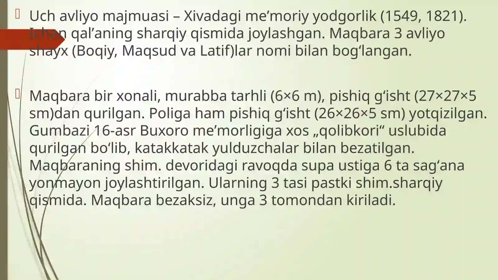 BUXORODAGI AVLIYOLAR 4