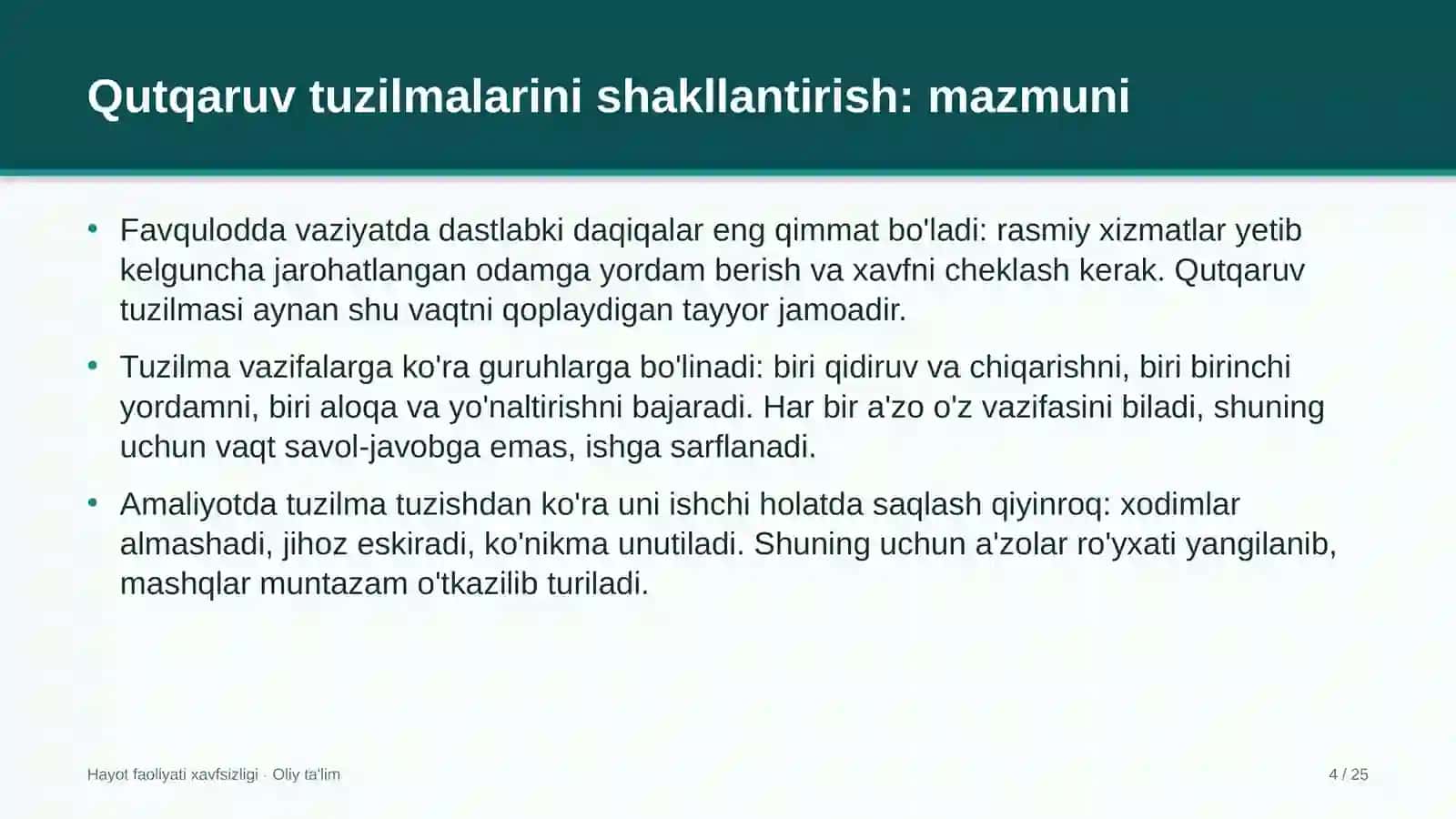 ta'lim turizmida qutqaruv tuzilmalarini shakllantirish 7209 4