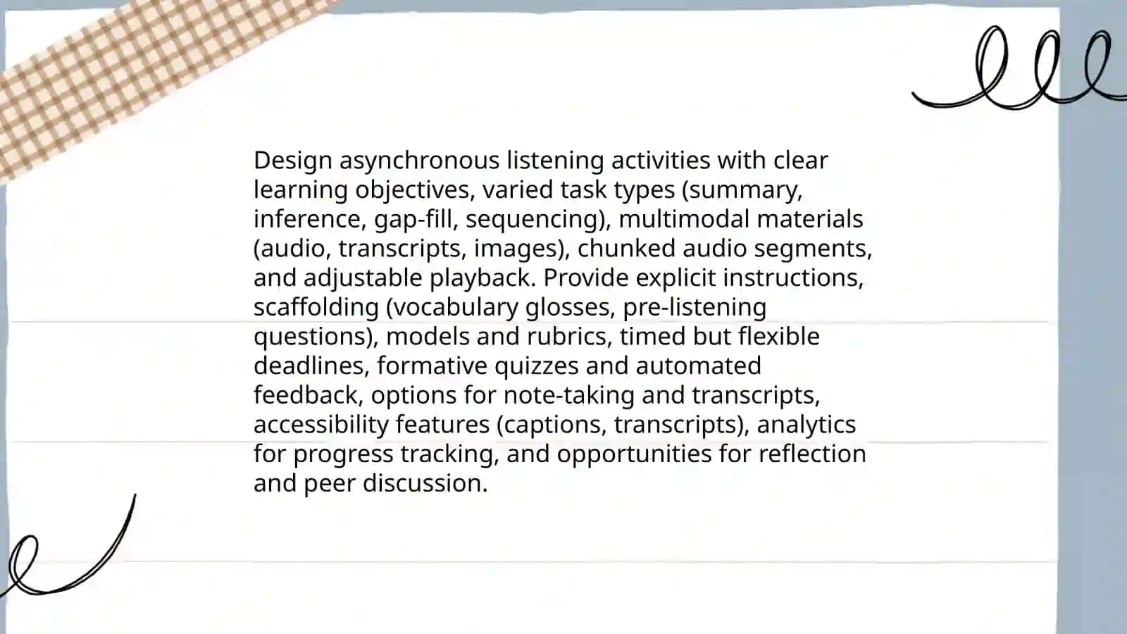 Using online platforms in teaching and listening 4