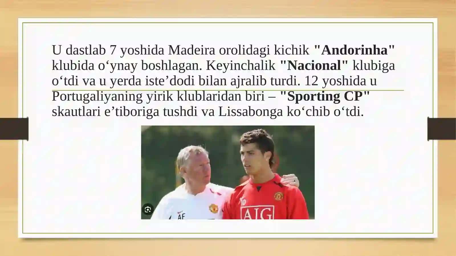 CRISTIANO RONALDO HAYOTI 4