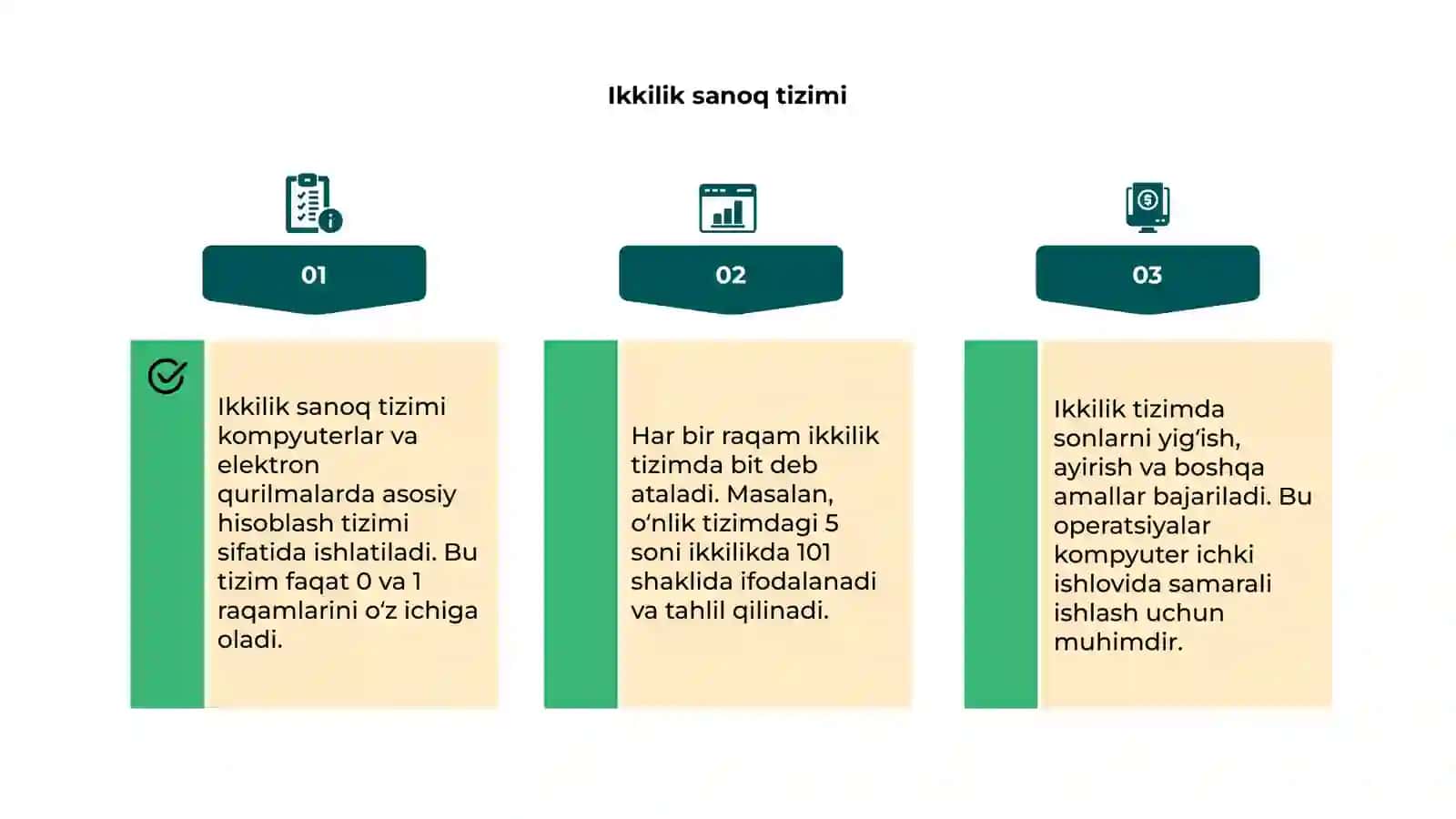 Sanoq sistemalari 4
