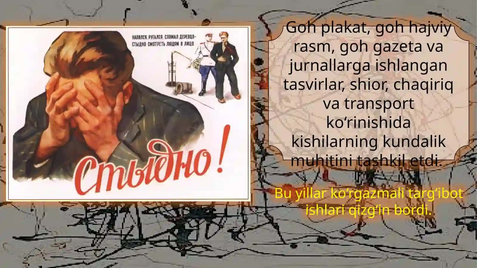 1920-1930-YILLARDA O’ZBEKISTONDA TASVIRIY SAN’AT (GRAFIKA) 4