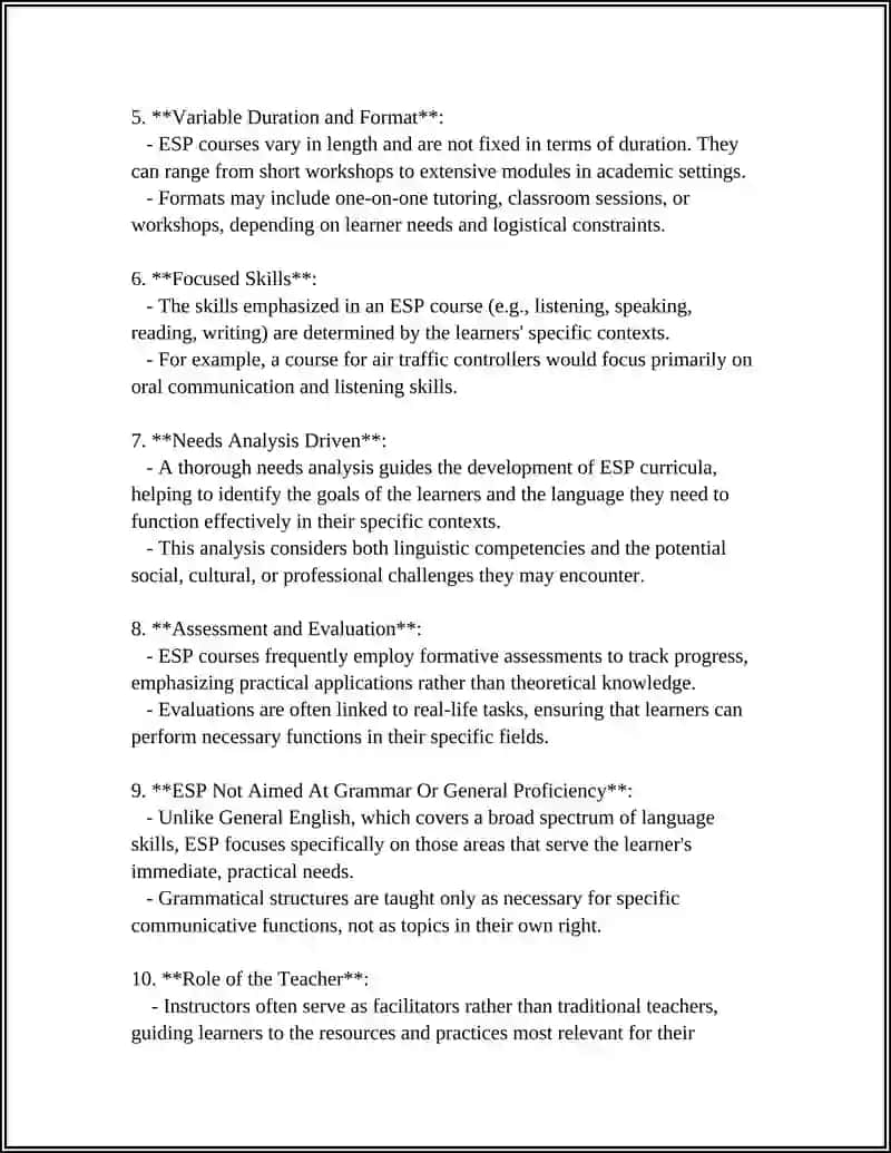 A DEFINITION OF ESP 4