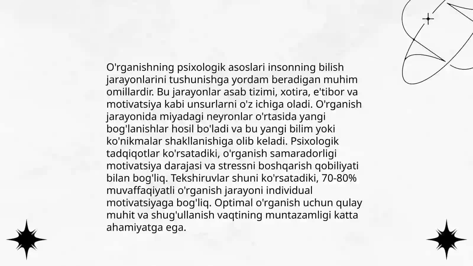 Shaxsning malaka va odatlari Anvar 2 4