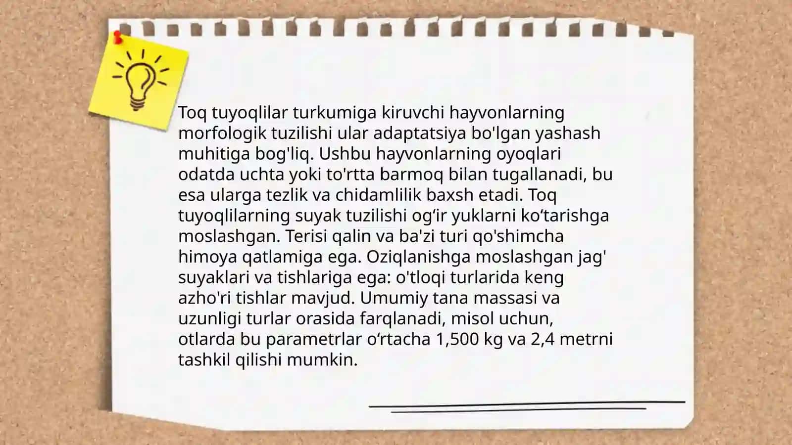 Juft va toq tuyoqlilarning o'xshashliklari va farqlari 4