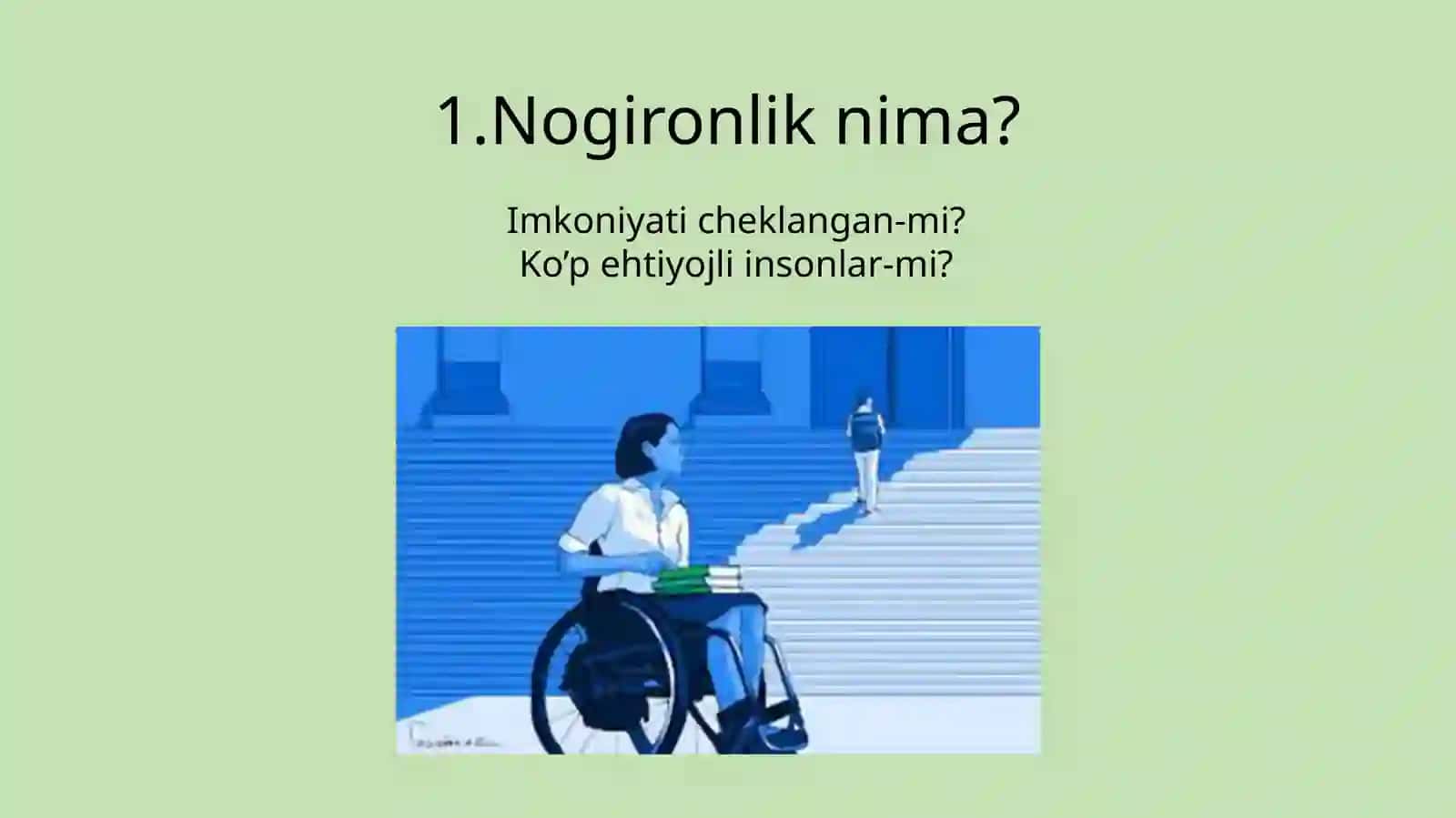 NOGIRONLIK NIMA? 4