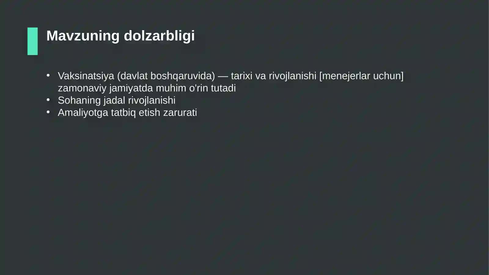 Vaksinatsiya (davlat boshqaruvida) — tarixi va rivojlanishi [menejerlar uchun] 4