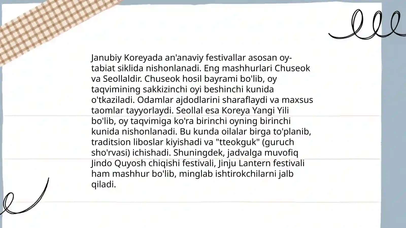 Koreya madaniyati 4